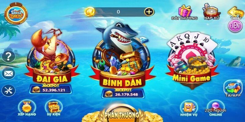 Sảnh V8 Poker đa dạng cấp độ